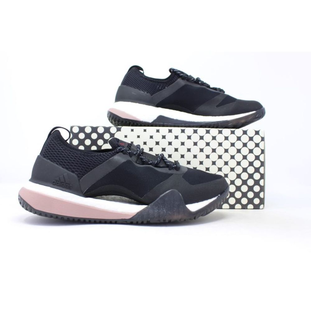 Adidas Pureboost X TR 3.0 Stella Mccartney Black/Smoked Pink B75899 Women's